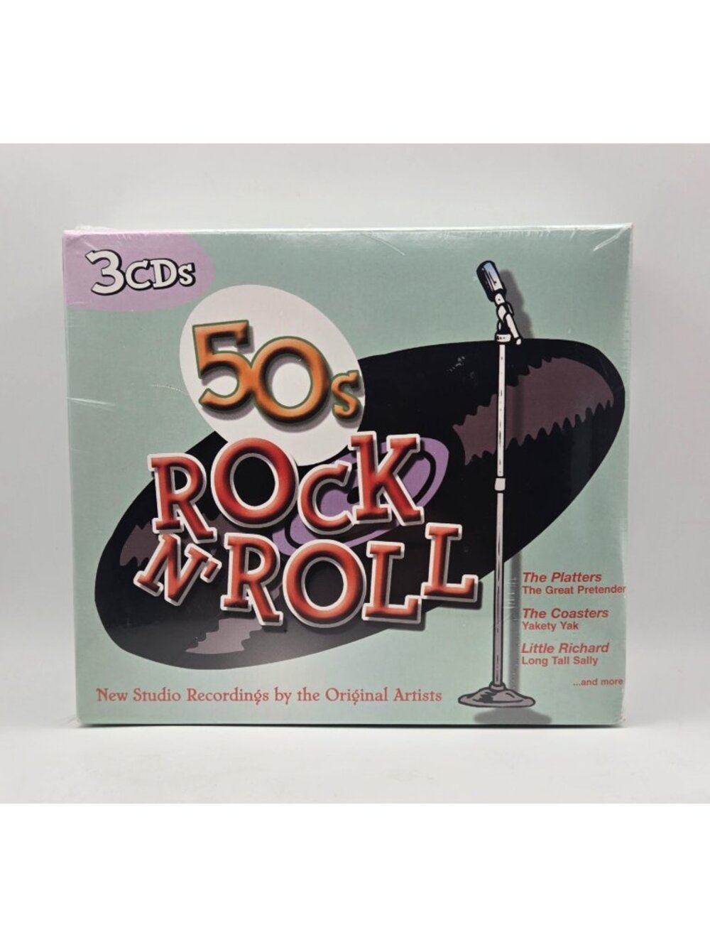 50s Rock N Roll 3 CD Box Set New Sealed Vintage Music Collection